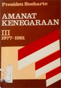 Image of Amanat Kenegaraan