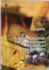 Image of Analisis Kegiatan Pengembangan Pendidikan Anak Usia Dini