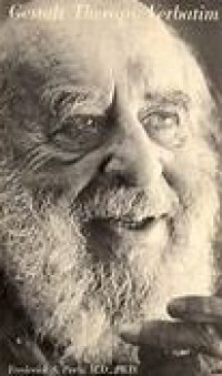 Image of Gestalt Therapy Verbatim