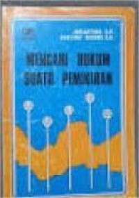 Image of Mencari Hukum Suatu Pemikiran