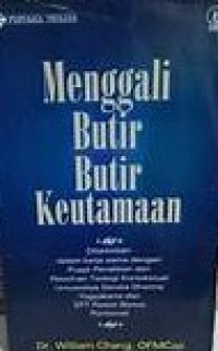 Image of Menggali Butir-Butir Keutamaan