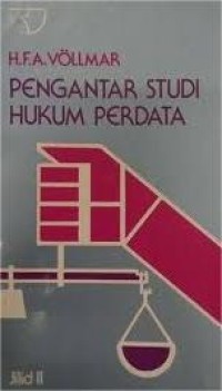 Image of Pengantar Studi Hukum Perdata (Jilid II)