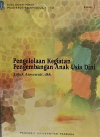 Image of Pengelolaan Kegiatan Pengembangan Anak Usia Dini