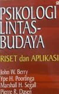 Image of Psikologi Lintas Budaya: Riset dan Aplikasi