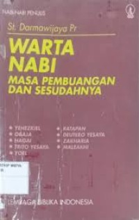 Image of Warta Nabi : Masa Pembuangan dan Sesudahnya